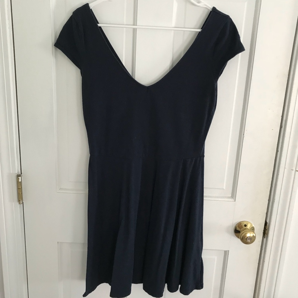 Navy blue hollister dress